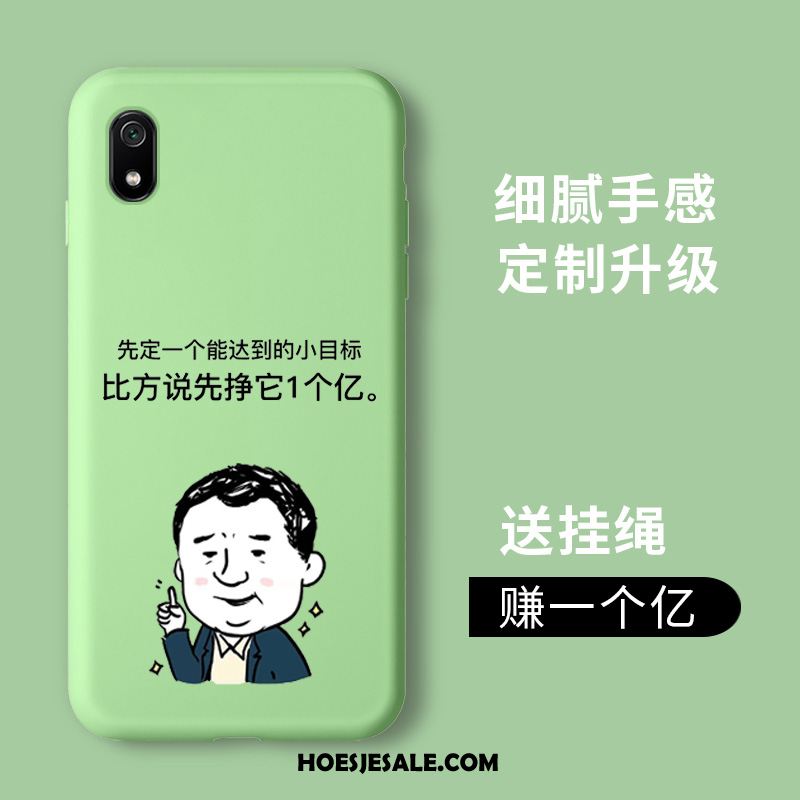 Xiaomi Redmi 7a Hoesje Siliconen Rood Tempereren Groen Hoes Sale