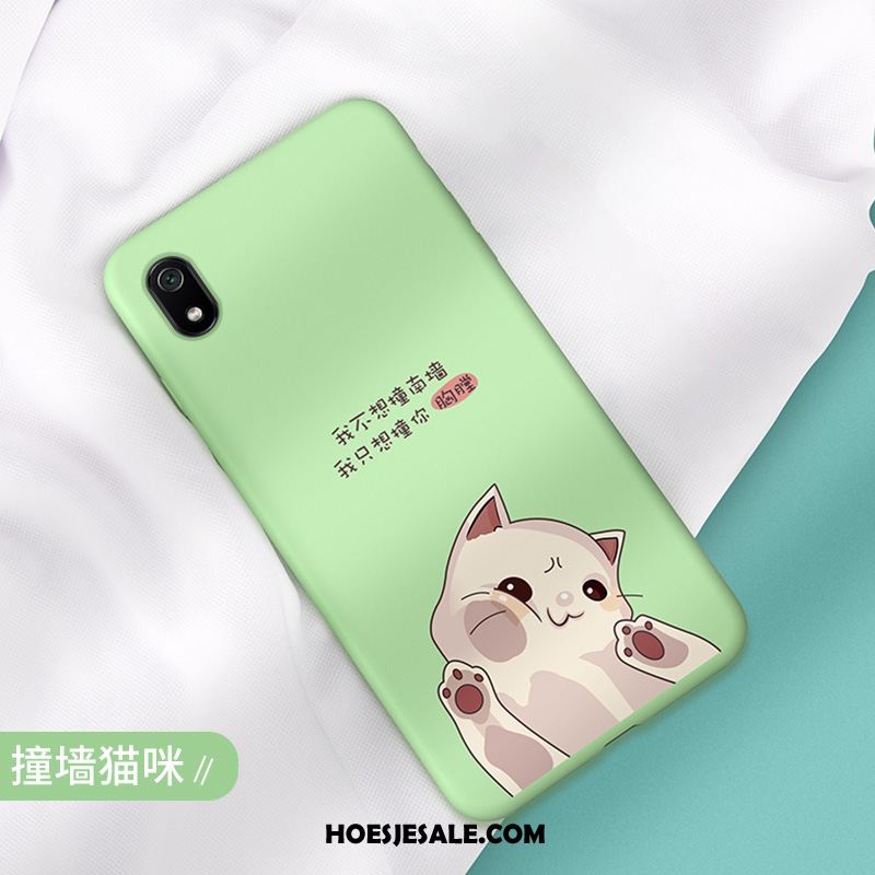 Xiaomi Redmi 7a Hoesje Spotprent Siliconen Rood Anti-fall Bescherming Aanbiedingen