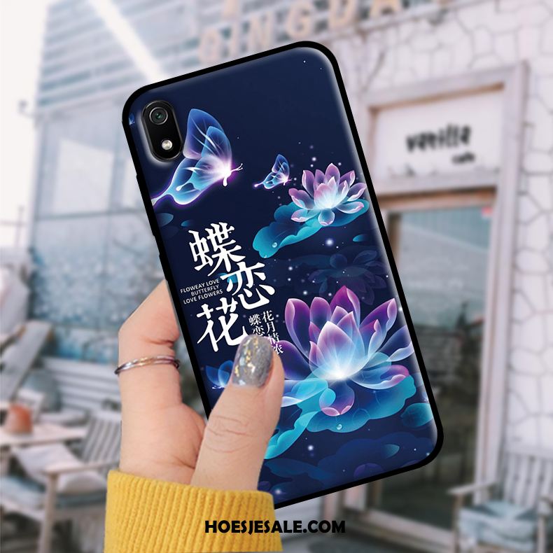 Xiaomi Redmi 7a Hoesje Student Mobiele Telefoon Zwart Bescherming Skärmskydd Sale