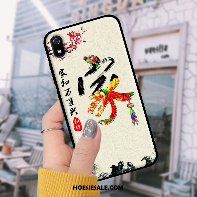 Xiaomi Redmi 7a Hoesje Student Mobiele Telefoon Zwart Bescherming Skärmskydd Sale