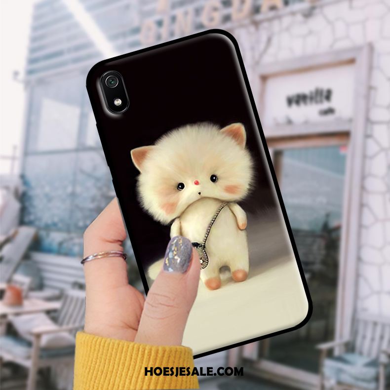 Xiaomi Redmi 7a Hoesje Student Mobiele Telefoon Zwart Bescherming Skärmskydd Sale