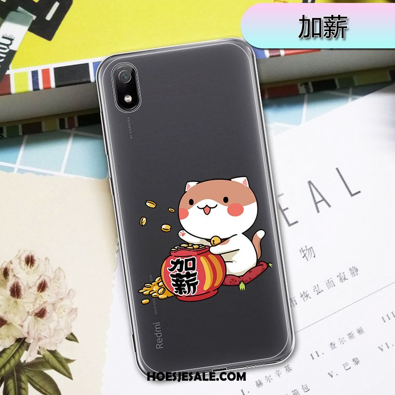 Xiaomi Redmi 7a Hoesje Wit Doorzichtig Zacht Bescherming Mobiele Telefoon Sale