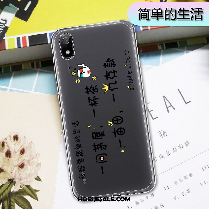 Xiaomi Redmi 7a Hoesje Wit Doorzichtig Zacht Bescherming Mobiele Telefoon Sale