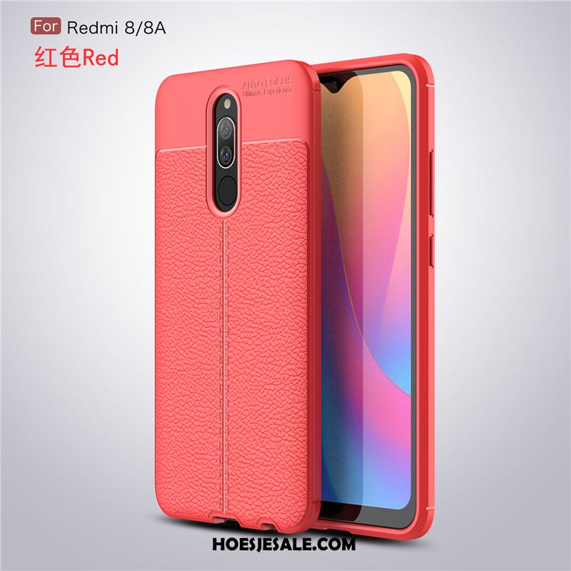 Xiaomi Redmi 8 Hoesje Bescherming Bedrijf Leer All Inclusive Zacht Winkel