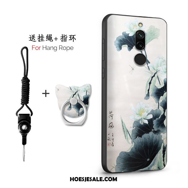 Xiaomi Redmi 8 Hoesje Hanger Rood Net Red Mobiele Telefoon Siliconen Online