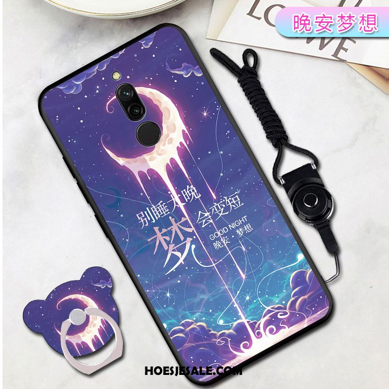 Xiaomi Redmi 8 Hoesje Hoes Anti-fall Zacht Spotprent Skärmskydd Online