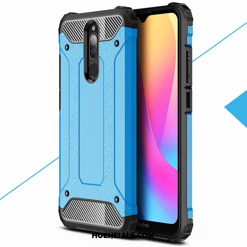 Xiaomi Redmi 8 Hoesje Mobiele Telefoon Hoes Bescherming Tempereren Wit Goedkoop