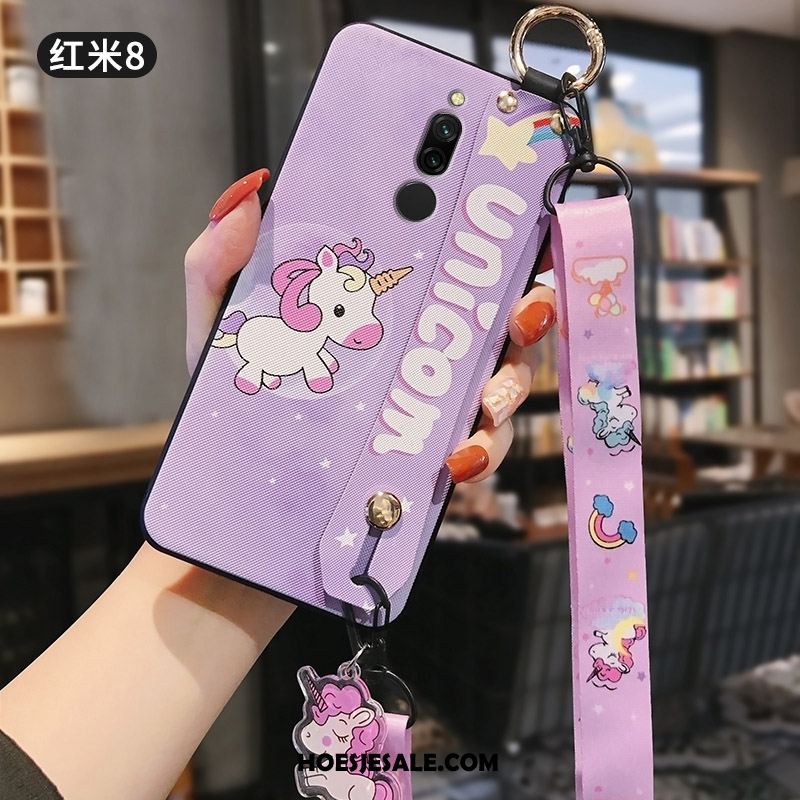 Xiaomi Redmi 8 Hoesje Mobiele Telefoon Roze Siliconen Hoes Bescherming Sale