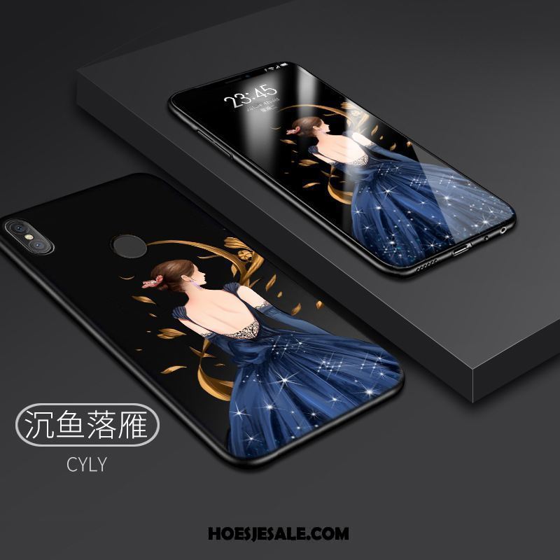 Xiaomi Redmi Note 5 Hoesje Eenvoudige Spotprent Mooie Scheppend Trend Goedkoop
