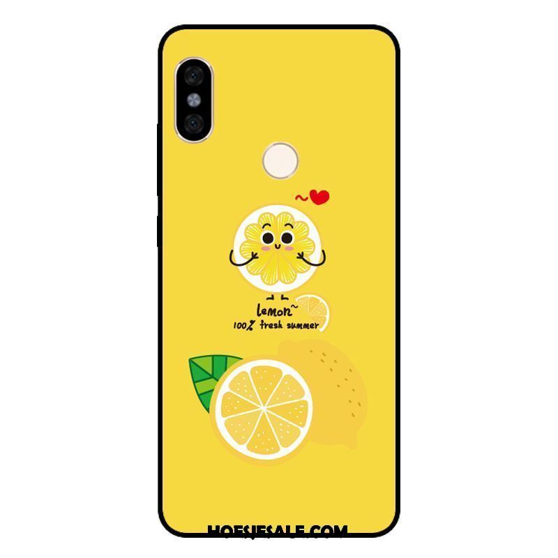 Xiaomi Redmi Note 5 Hoesje Fruit Citroen Mini Vers Mobiele Telefoon Korting