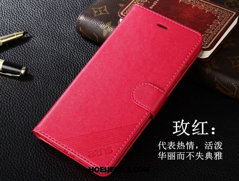 Xiaomi Redmi Note 5 Hoesje Mini Rood Anti-fall Hoge Zwart Winkel