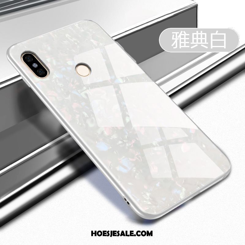 Xiaomi Redmi Note 5 Hoesje Spiegel Persoonlijk Hanger Roze Hoes Sale