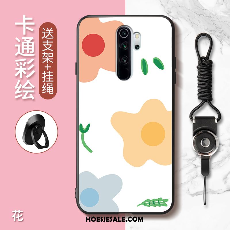 Xiaomi Redmi Note 8 Pro Hoesje Spotprent Anti-fall Mooie Rood Mobiele Telefoon Online