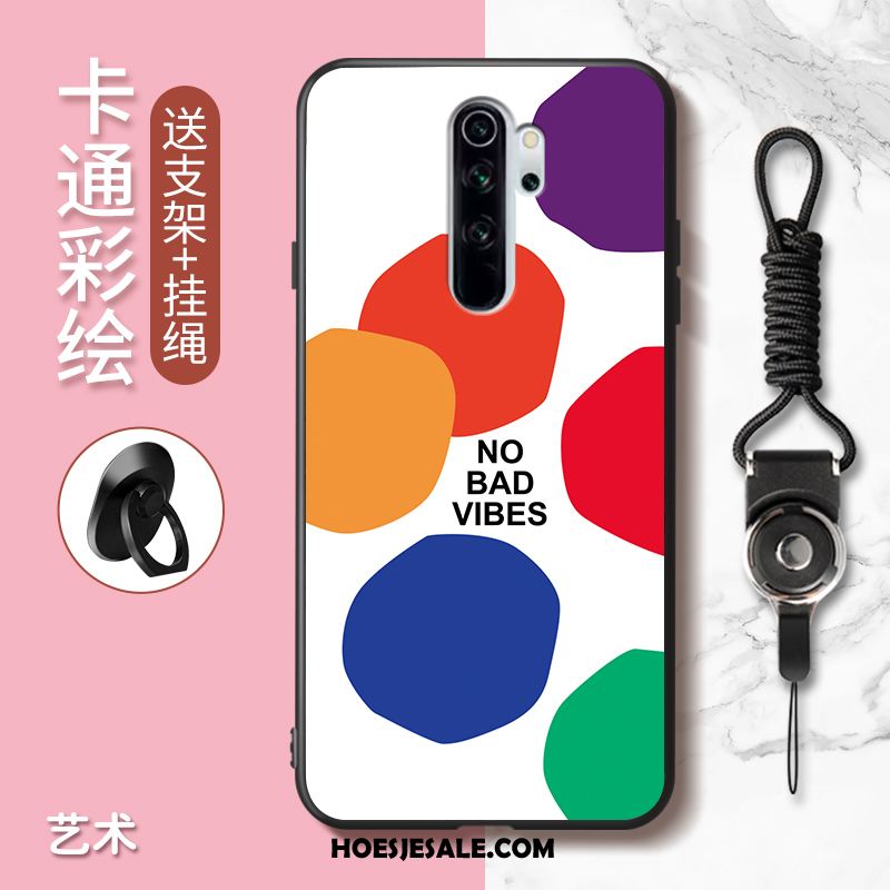 Xiaomi Redmi Note 8 Pro Hoesje Spotprent Anti-fall Mooie Rood Mobiele Telefoon Online