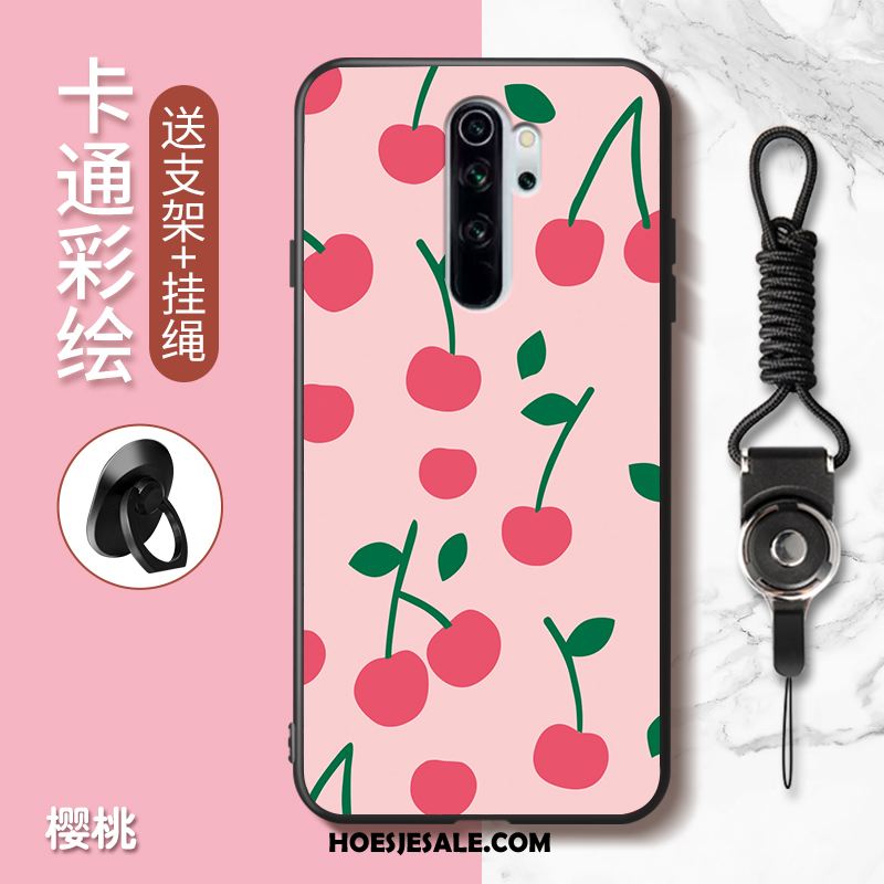 Xiaomi Redmi Note 8 Pro Hoesje Spotprent Anti-fall Mooie Rood Mobiele Telefoon Online