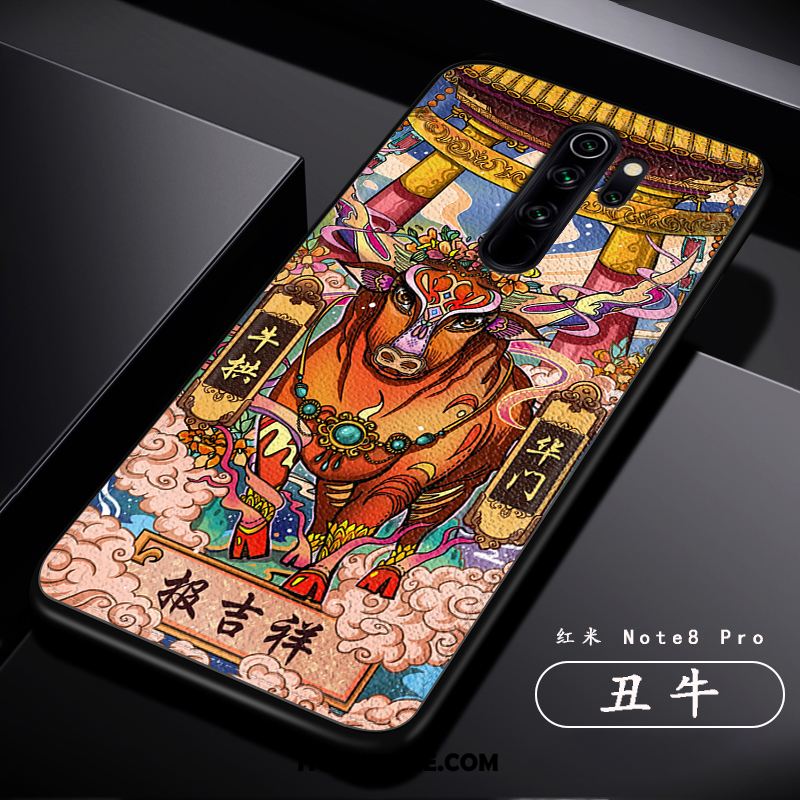Xiaomi Redmi Note 8 Pro Hoesje Trend Spotprent Scheppend Mode Persoonlijk Sale