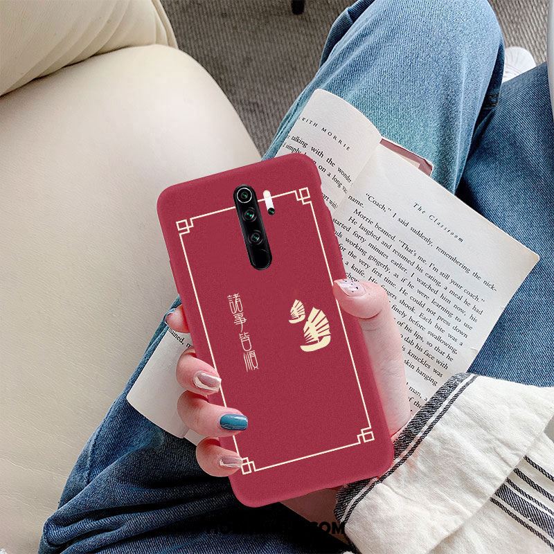 Xiaomi Redmi Note 8 Pro Hoesje Vreugdevol Tempereren Dun Nieuw Skärmskydd Korting