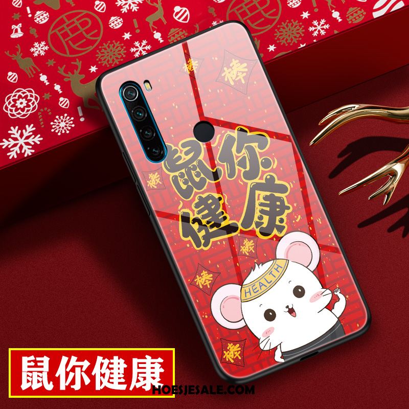 Xiaomi Redmi Note 8t Hoesje Bescherming Hoes Spotprent Lovers Glas Korting