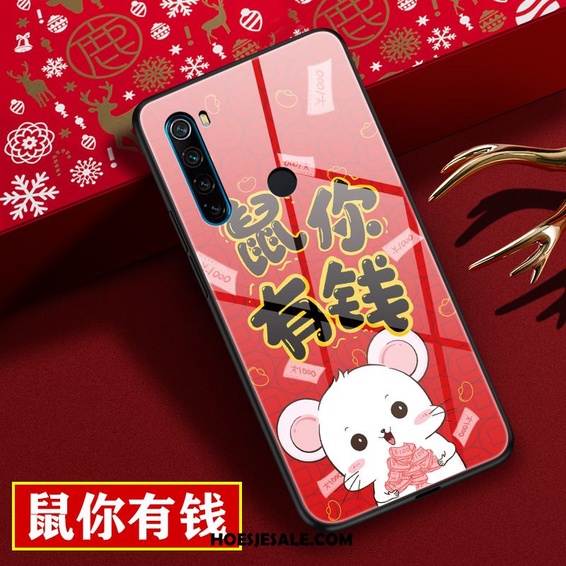 Xiaomi Redmi Note 8t Hoesje Bescherming Hoes Spotprent Lovers Glas Korting