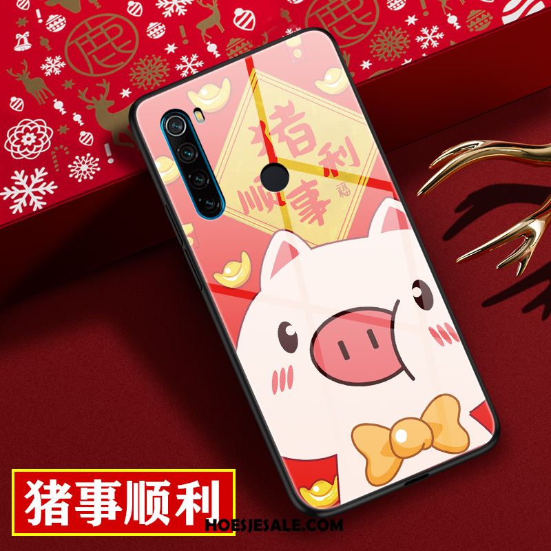 Xiaomi Redmi Note 8t Hoesje Bescherming Hoes Spotprent Lovers Glas Korting