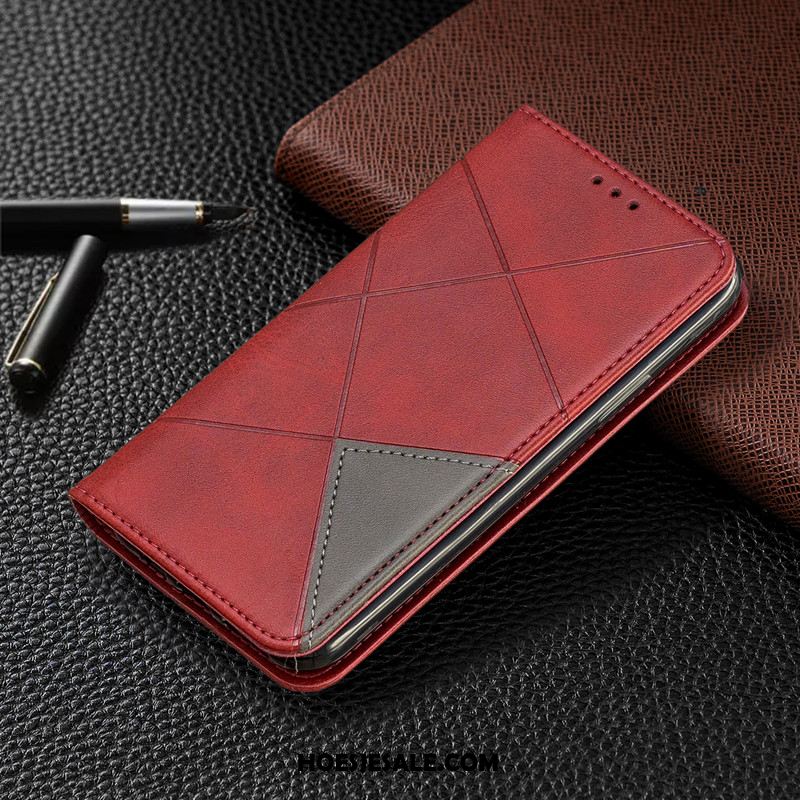 Xiaomi Redmi Note 8t Hoesje Eenvoudige Rood Nieuw Mobiele Telefoon Hoes Aanbiedingen