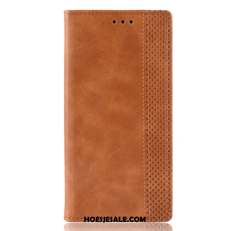 Xiaomi Redmi Note 8t Hoesje Kaart Mobiele Telefoon Rood Magnetisch Koe Korting