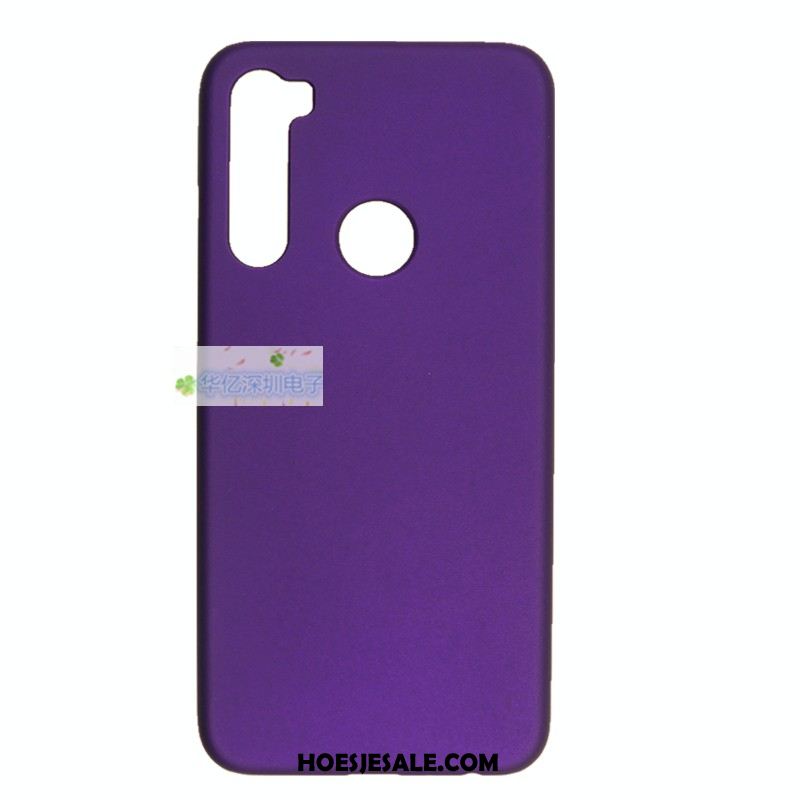 Xiaomi Redmi Note 8t Hoesje Schrobben Mobiele Telefoon Hard Rood Hoes Korting