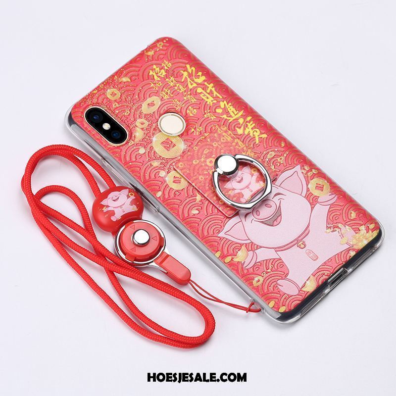 Xiaomi Redmi S2 Hoesje All Inclusive Rood Purper Mobiele Telefoon Siliconen Sale