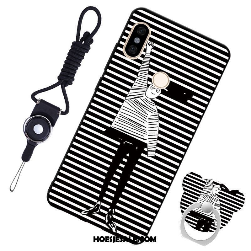 Xiaomi Redmi S2 Hoesje Blauw Zacht Leren Etui Hanger Mobiele Telefoon Online