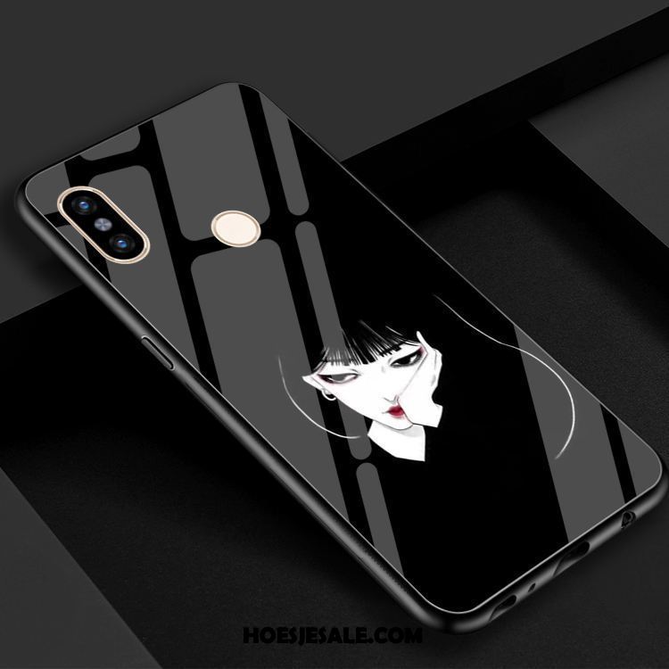 Xiaomi Redmi S2 Hoesje Gehard Glas Spiegel Lovers Mini Eenvoudige Goedkoop