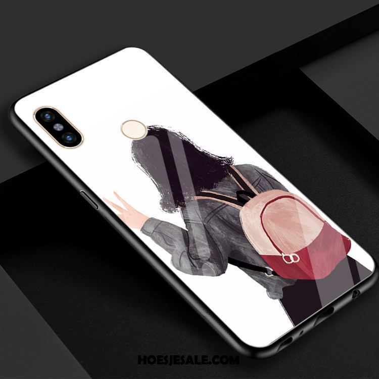 Xiaomi Redmi S2 Hoesje Gehard Glas Spiegel Lovers Mini Eenvoudige Goedkoop