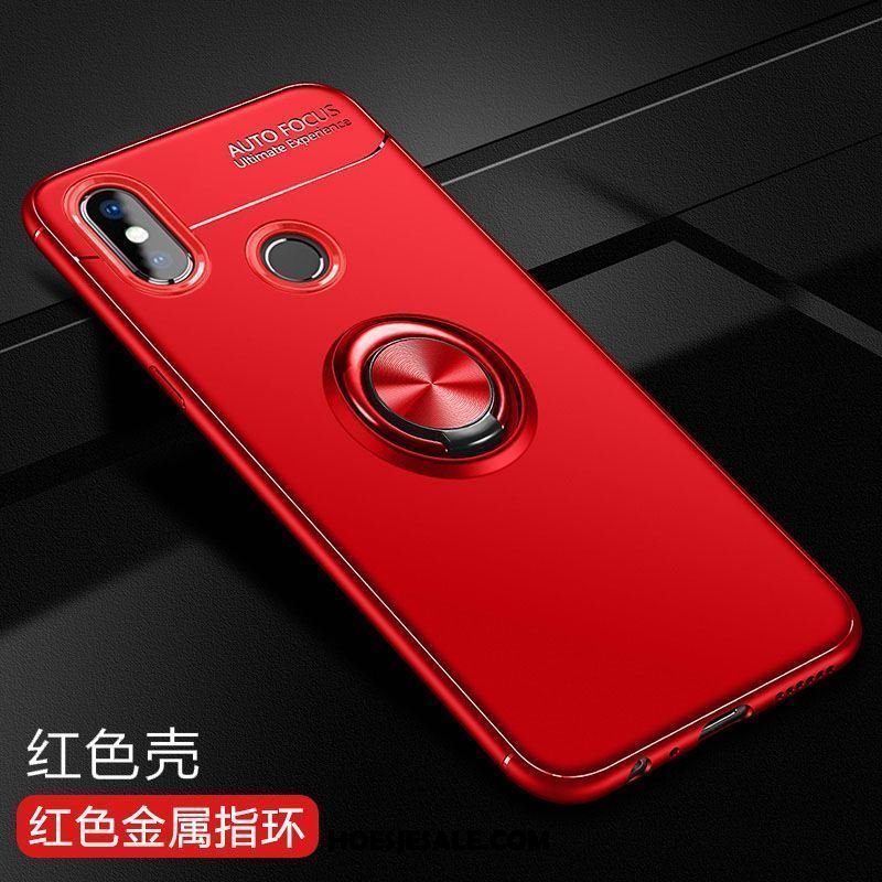 Xiaomi Redmi S2 Hoesje Mini Rood Zacht Hoes Zwart Goedkoop