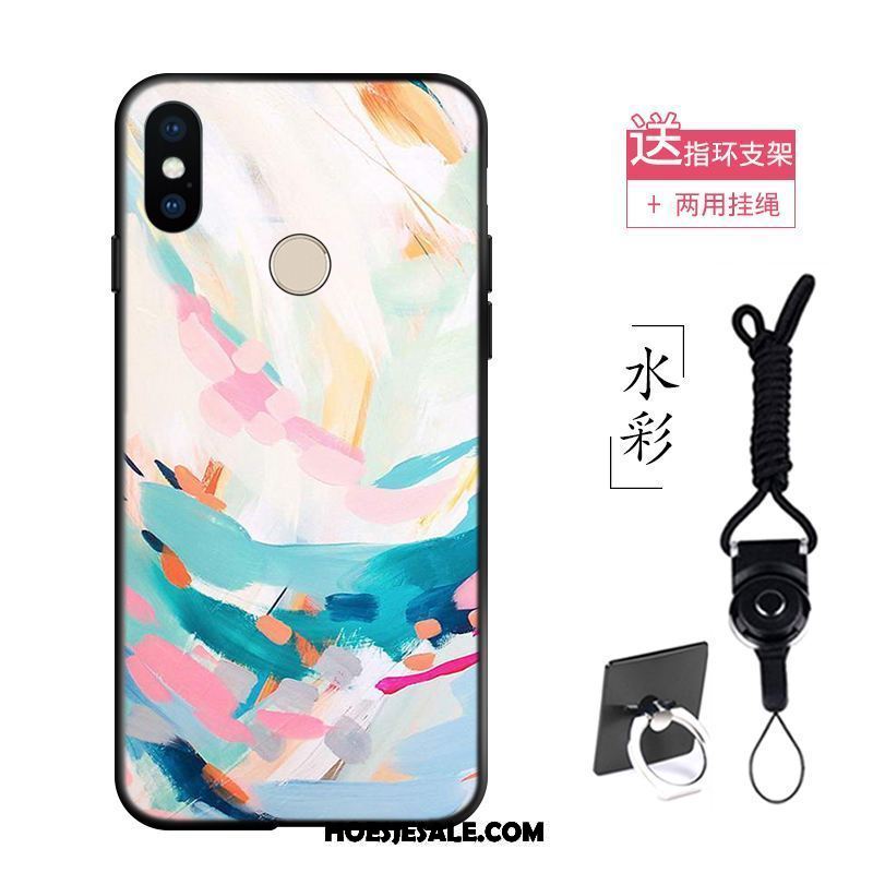 Xiaomi Redmi S2 Hoesje Siliconen Zacht Roze Mobiele Telefoon Handbeschilderde Sale