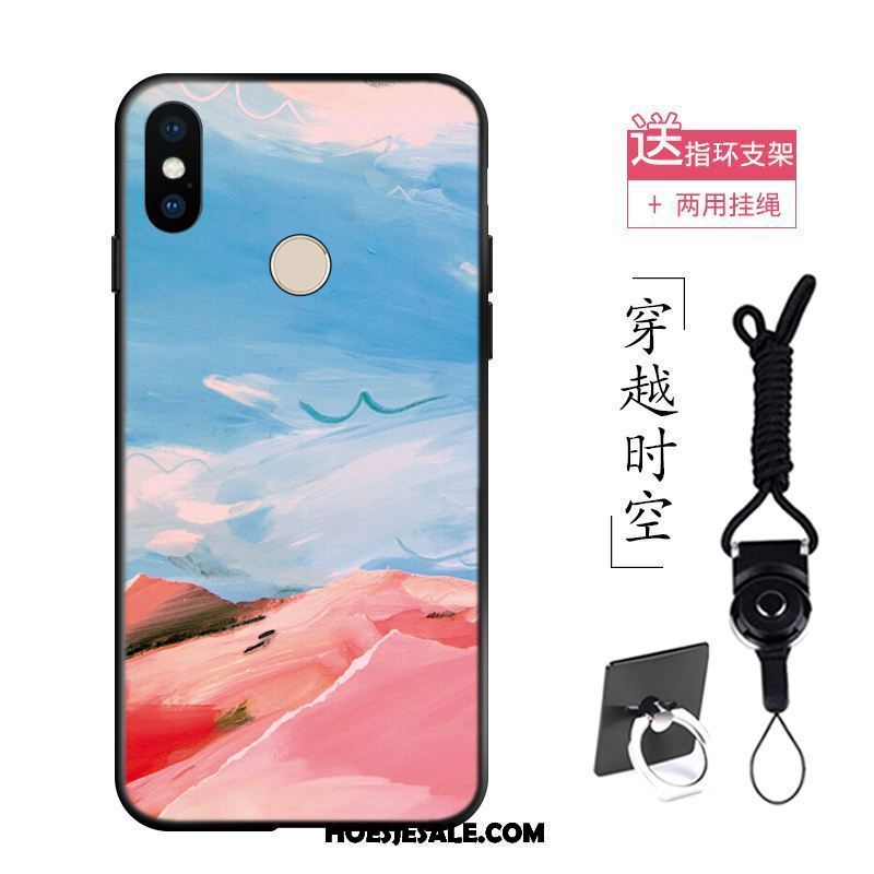 Xiaomi Redmi S2 Hoesje Siliconen Zacht Roze Mobiele Telefoon Handbeschilderde Sale