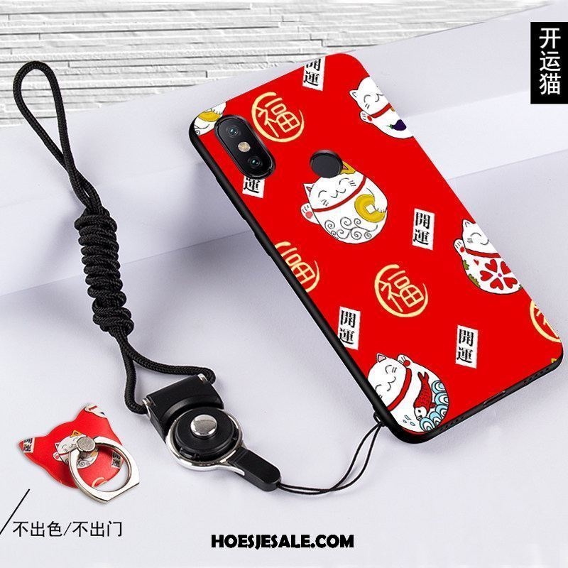 Xiaomi Redmi S2 Hoesje Trend Siliconen Mobiele Telefoon Rood Hanger Kopen