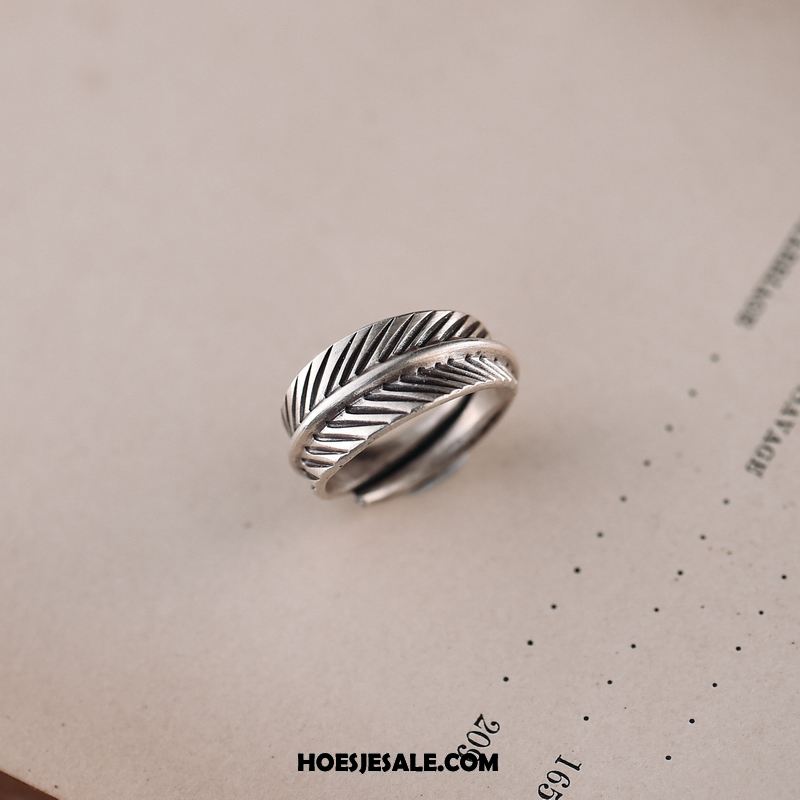 Zilveren Sieraden Heren Vintage Zuiver Mannen Met De Hand Origineel Goedkoop