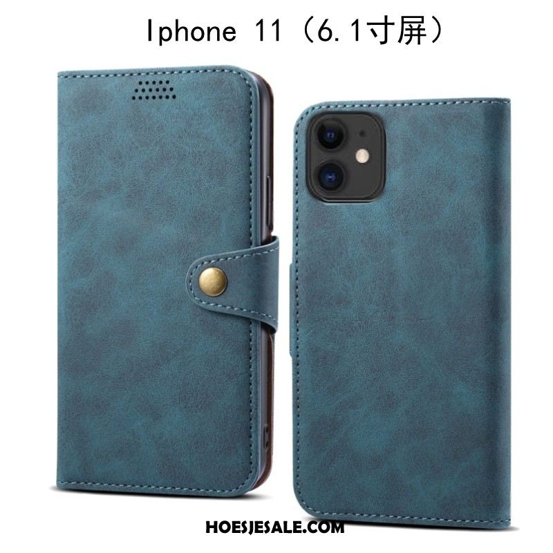 iPhone 11 Hoesje Anti-fall Bescherming Zacht Folio Mobiele Telefoon Aanbiedingen