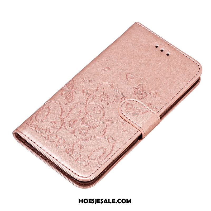 iPhone 11 Hoesje Clamshell Portemonnee Hoes Purper Kaart Sale