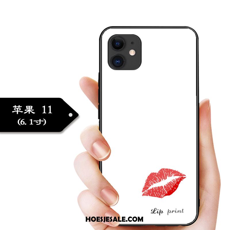 iPhone 11 Hoesje Glas Anti-fall Trend Mobiele Telefoon Pas Winkel