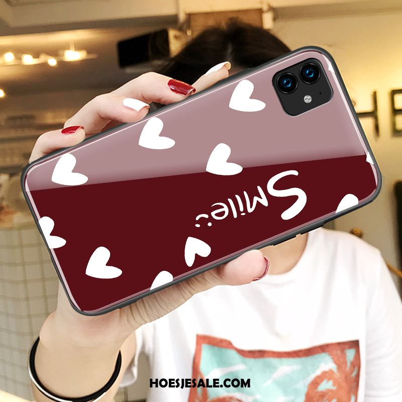 iPhone 11 Hoesje Hoes Lovers Trendy Merk Spiegel Anti-fall Kopen