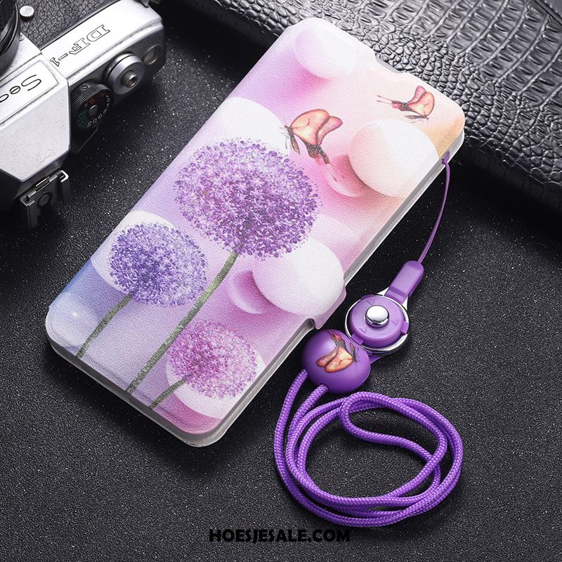 iPhone 11 Hoesje Leren Etui Purper Hoes Siliconen Mobiele Telefoon Online