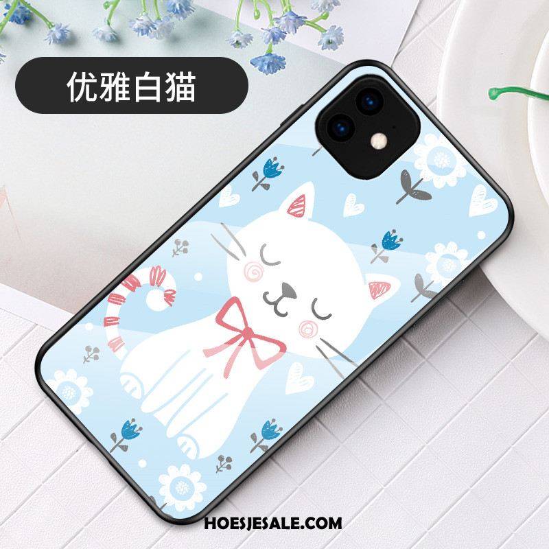 iPhone 11 Hoesje Mobiele Telefoon Spotprent Bescherming Hoes Groen Sale