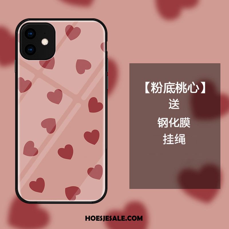 iPhone 11 Hoesje Mode Eenvoudige Anti-fall Mobiele Telefoon Wit Aanbiedingen