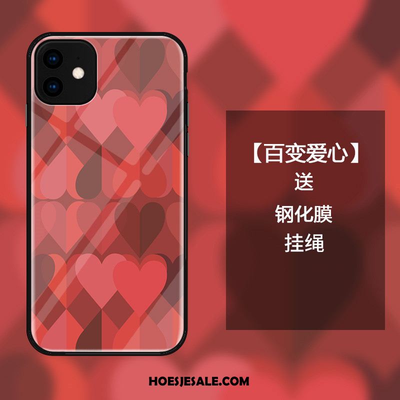 iPhone 11 Hoesje Mode Eenvoudige Anti-fall Mobiele Telefoon Wit Aanbiedingen