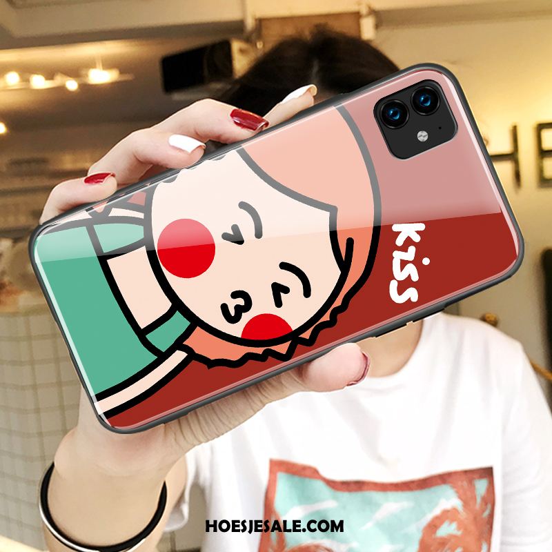 iPhone 11 Hoesje Spiegel Lovers Mobiele Telefoon Anti-fall Bescherming Sale