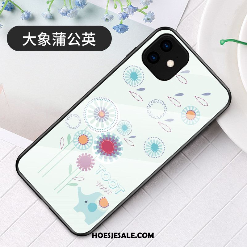 iPhone 11 Hoesje Trendy Merk Spotprent Mooie Mobiele Telefoon Anti-fall Kopen