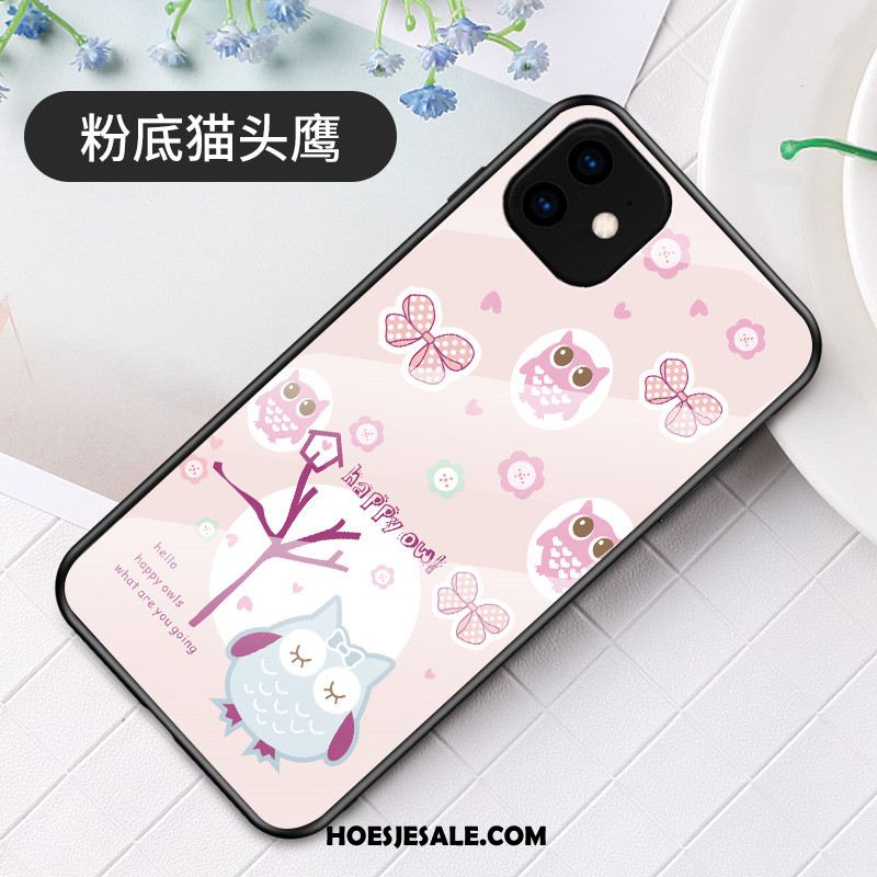 iPhone 11 Hoesje Trendy Merk Spotprent Mooie Mobiele Telefoon Anti-fall Kopen