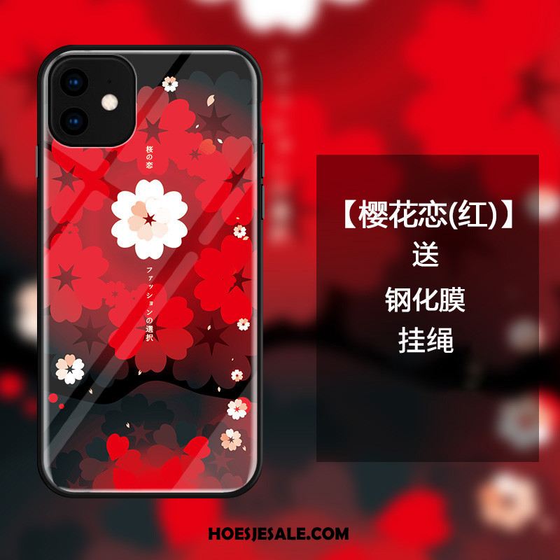 iPhone 11 Hoesje Vers Mobiele Telefoon Anti-fall Luxe Glas Korting