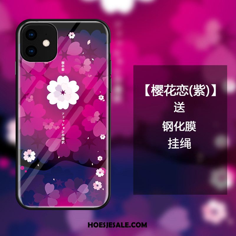 iPhone 11 Hoesje Vers Mobiele Telefoon Anti-fall Luxe Glas Korting