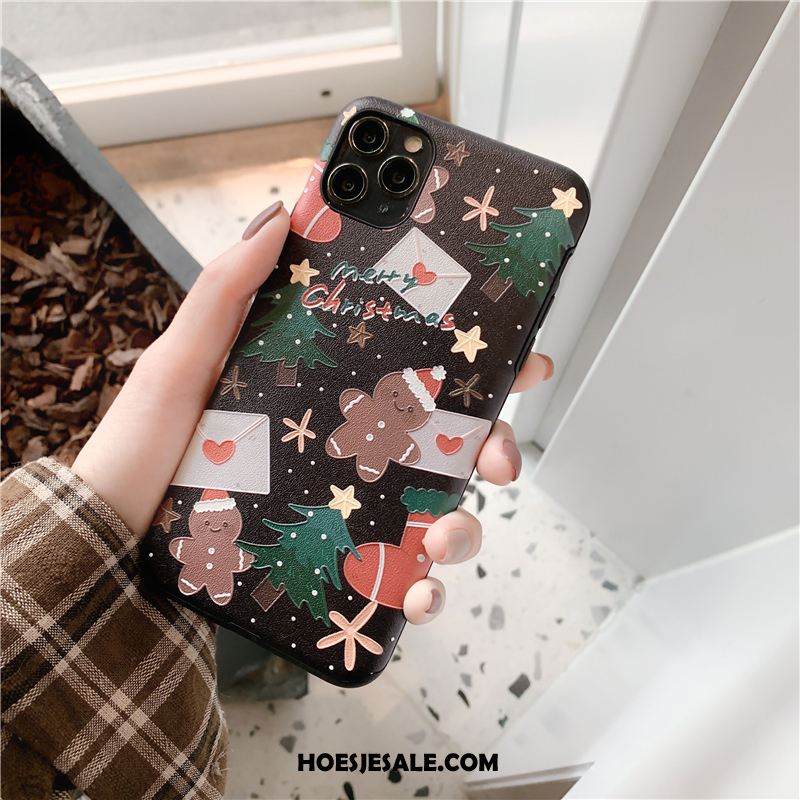 iPhone 11 Pro Hoesje All Inclusive Bescherming Kerstmis Persoonlijk Zwart Online